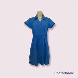 Columbia Sportswear Pelham Bay Road EXS Dress Royal Blue Size XSmall